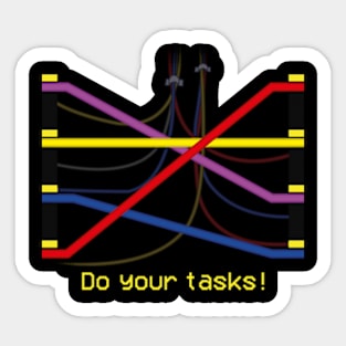 Do your tasks Sticker